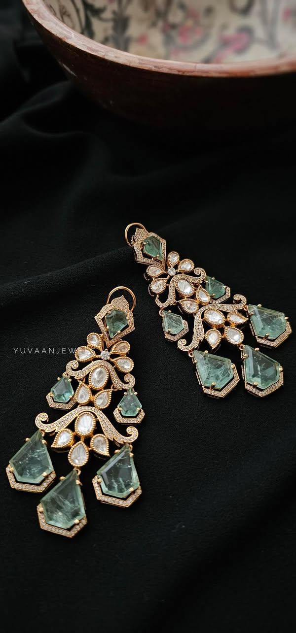 Drishti chandelier earrings Thumbnail