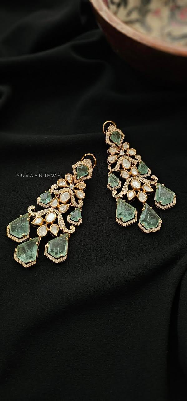 Drishti chandelier earrings Thumbnail