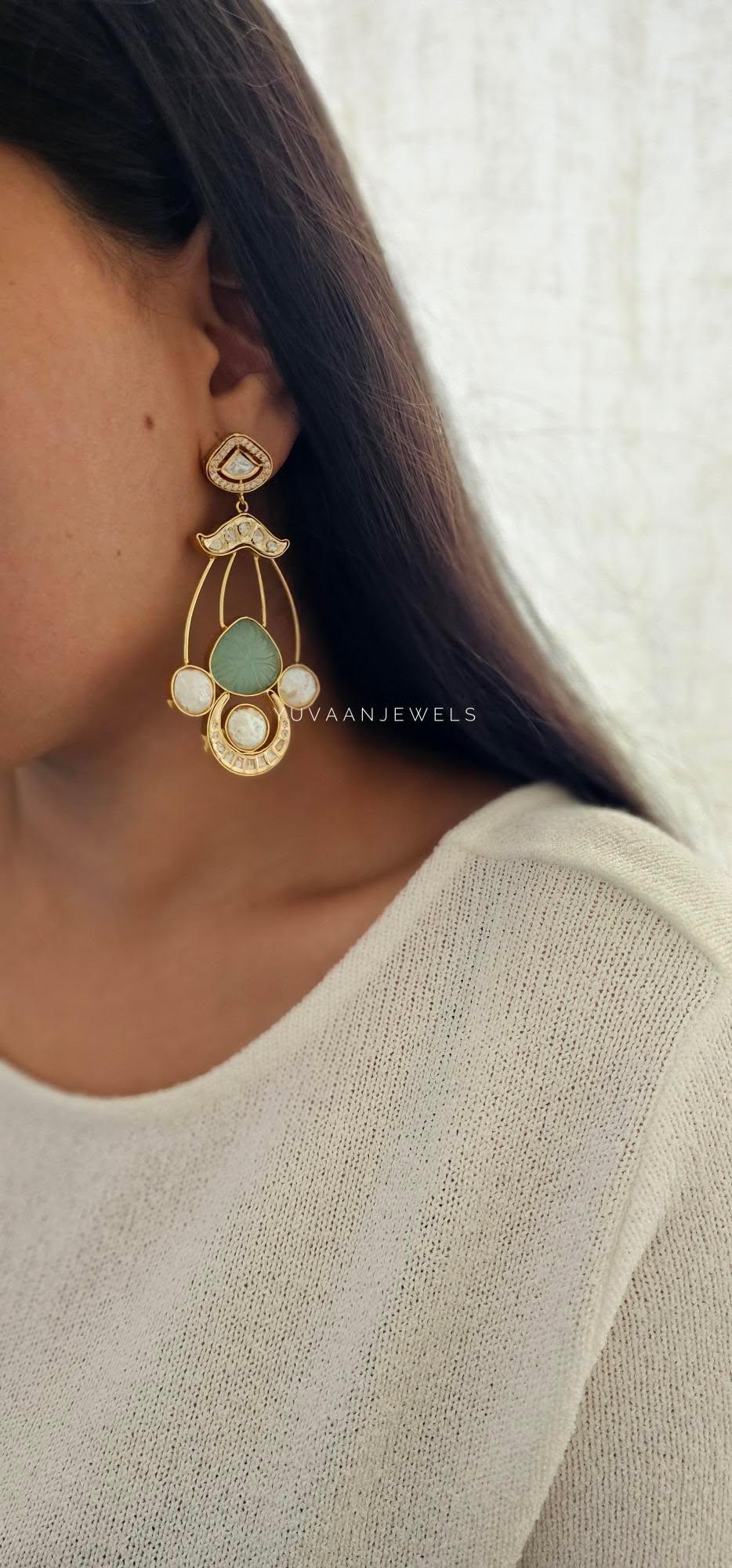 Jara handcrafted earrings Thumbnail