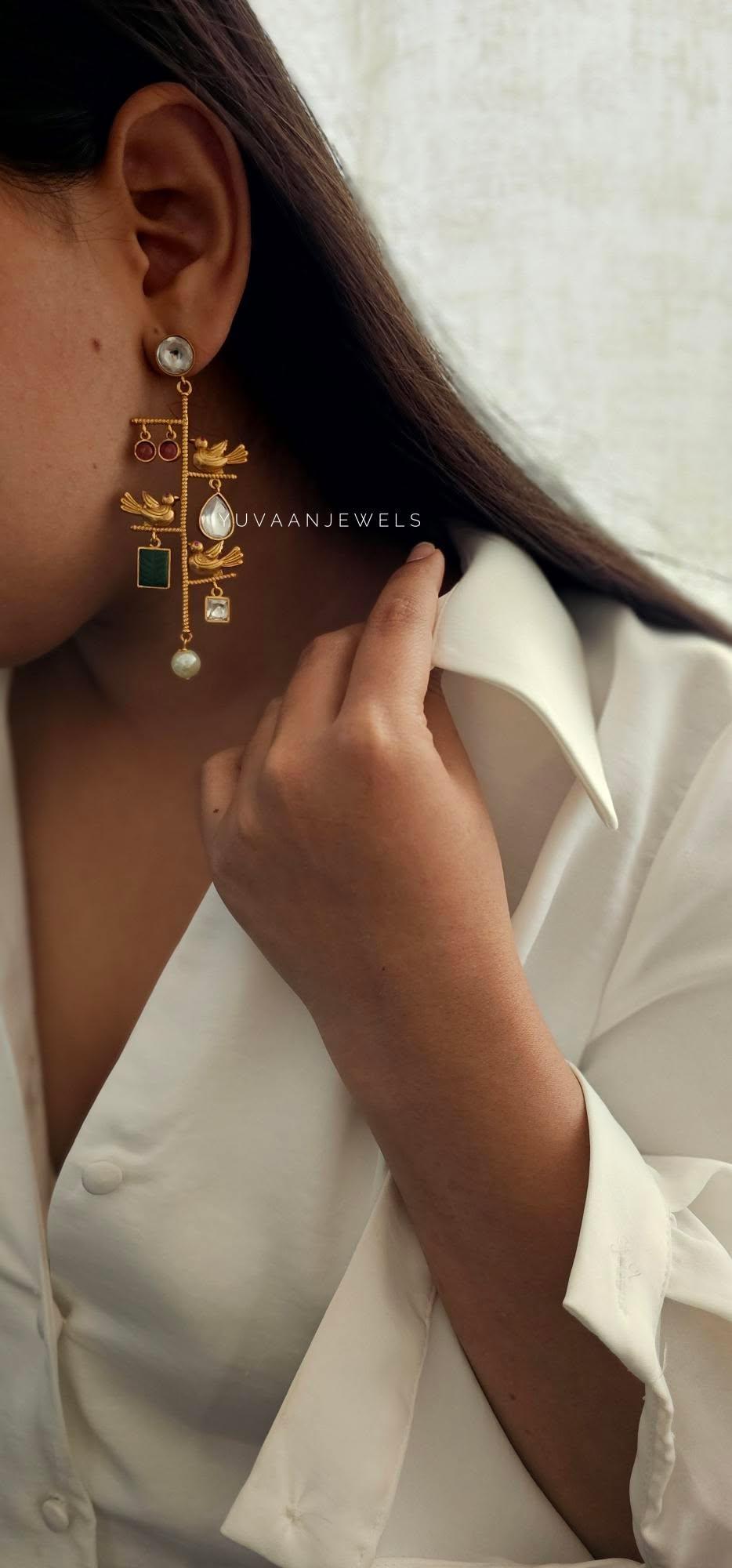 Jazz handcrafted earrings Thumbnail