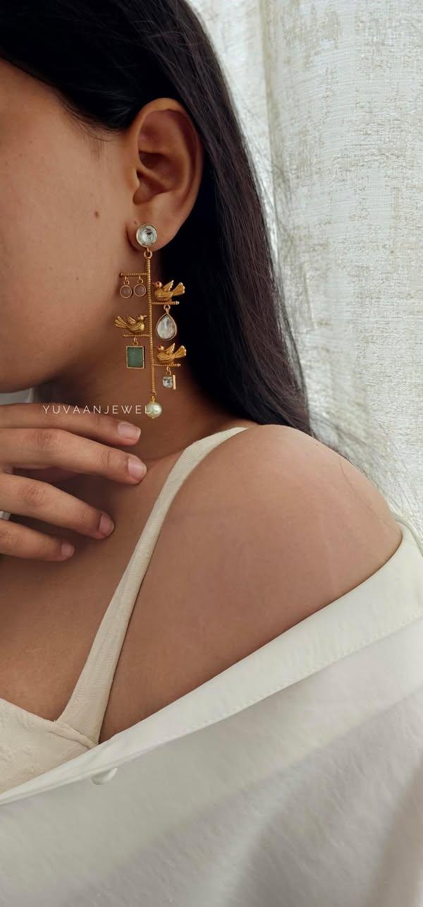 Jazz handcrafted earrings Thumbnail