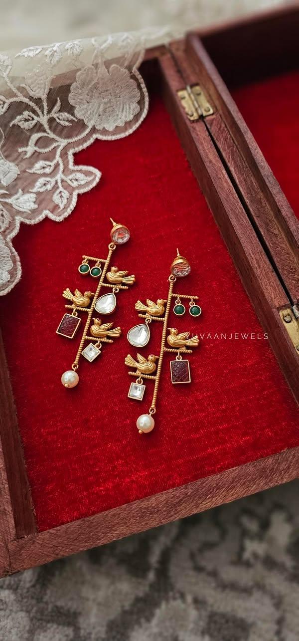 Jazz handcrafted earrings Thumbnail