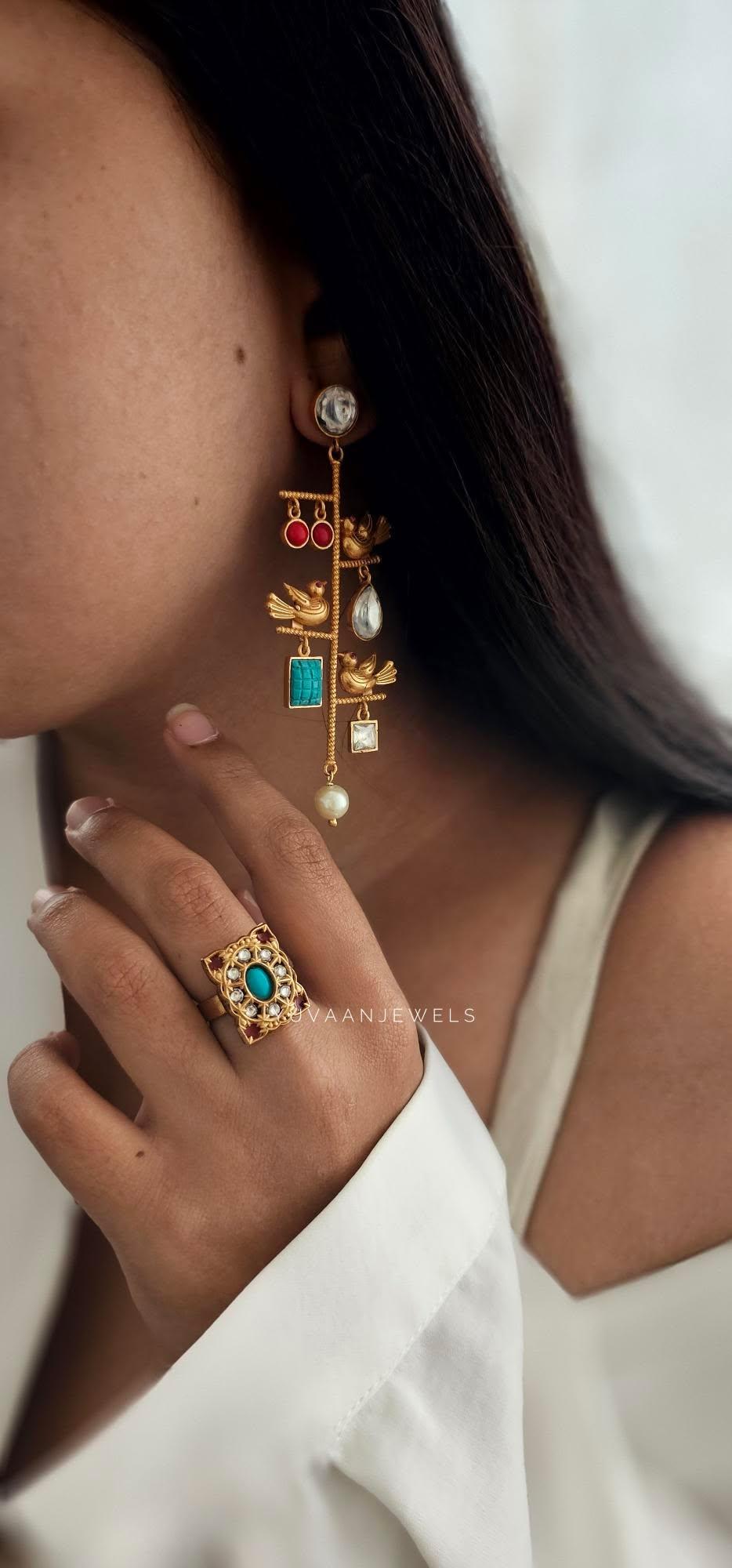Jazz handcrafted earrings Thumbnail