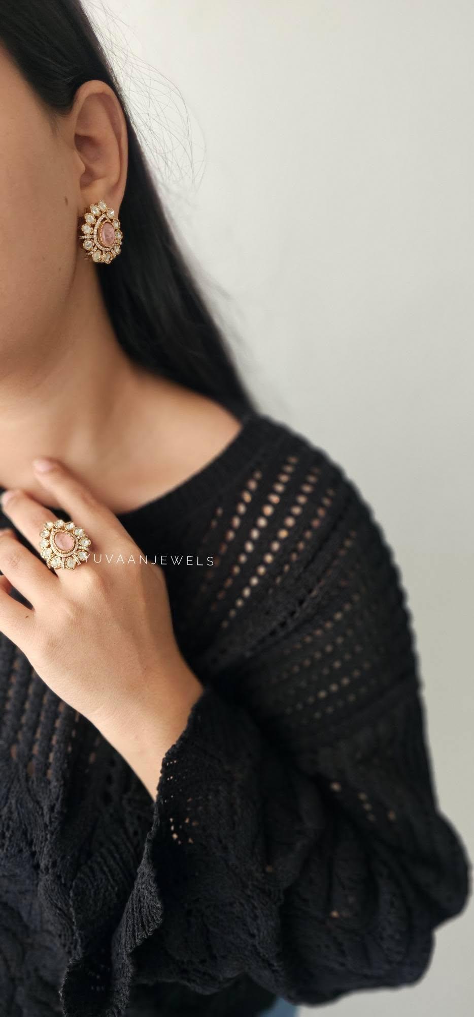 Yara polki studs Thumbnail