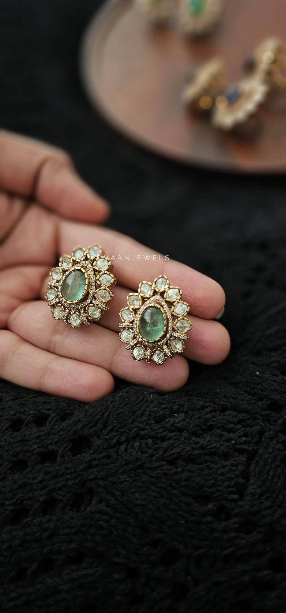 Yara polki studs Thumbnail