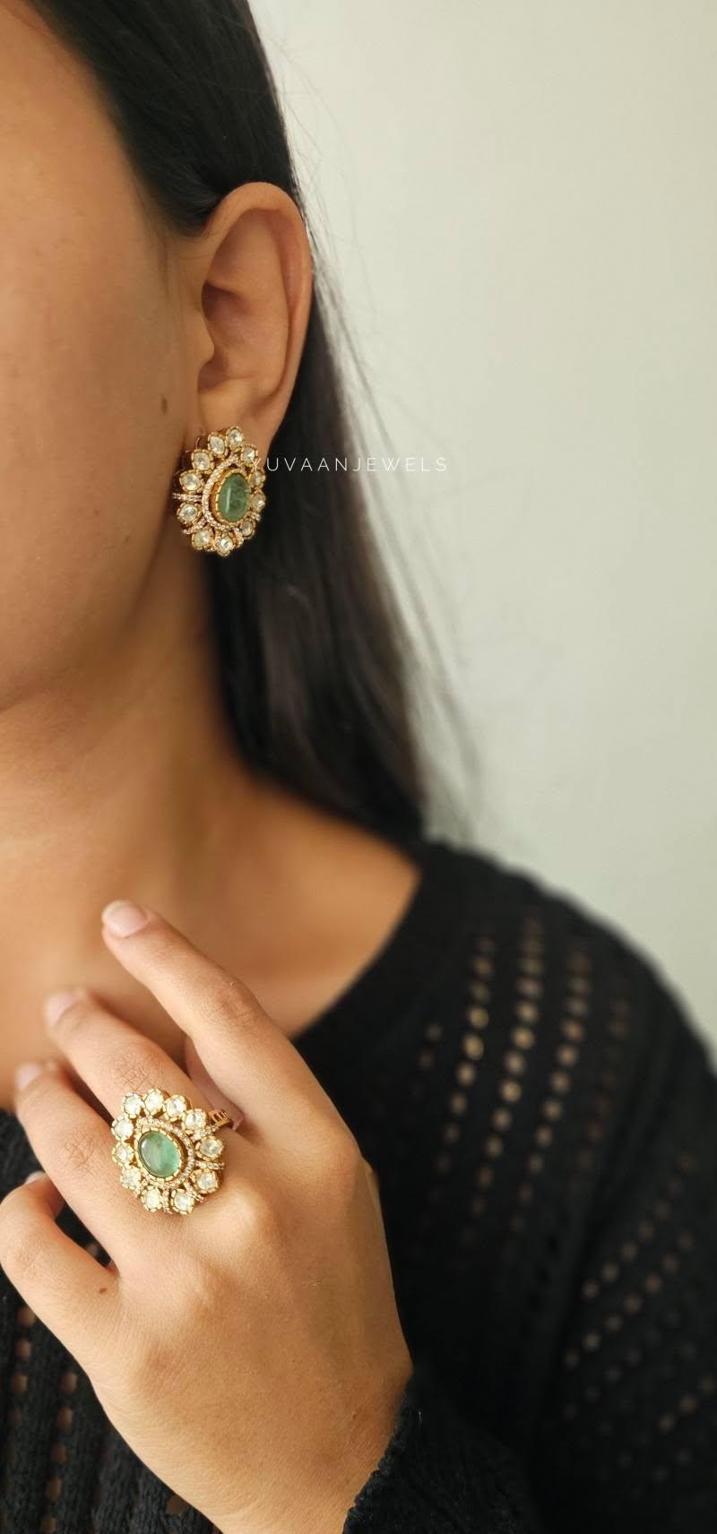 Yara polki studs Thumbnail