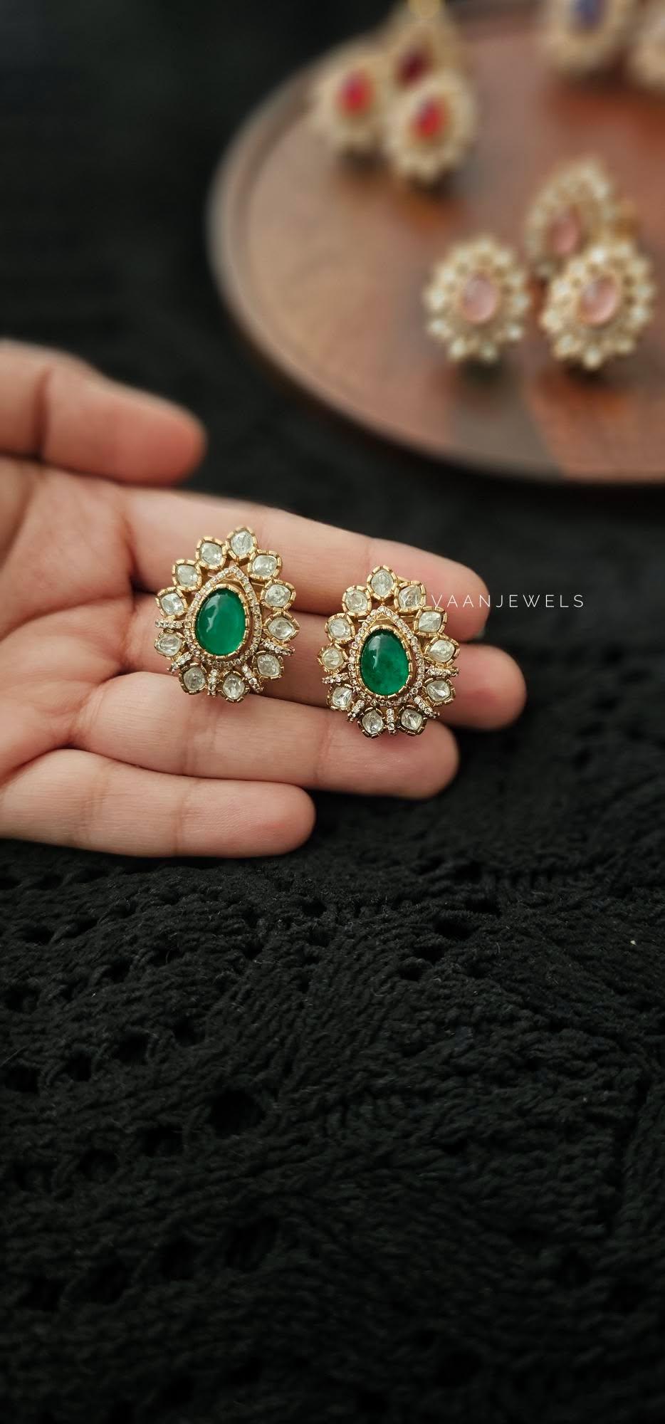 Yara polki studs Thumbnail