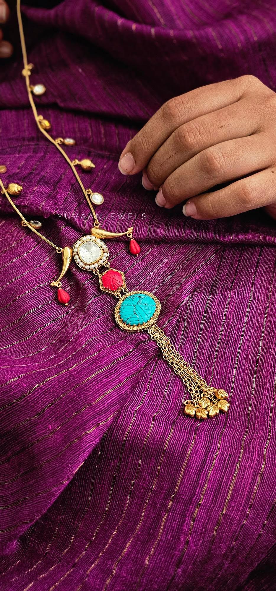 Nilaya handcrafted necklace Thumbnail