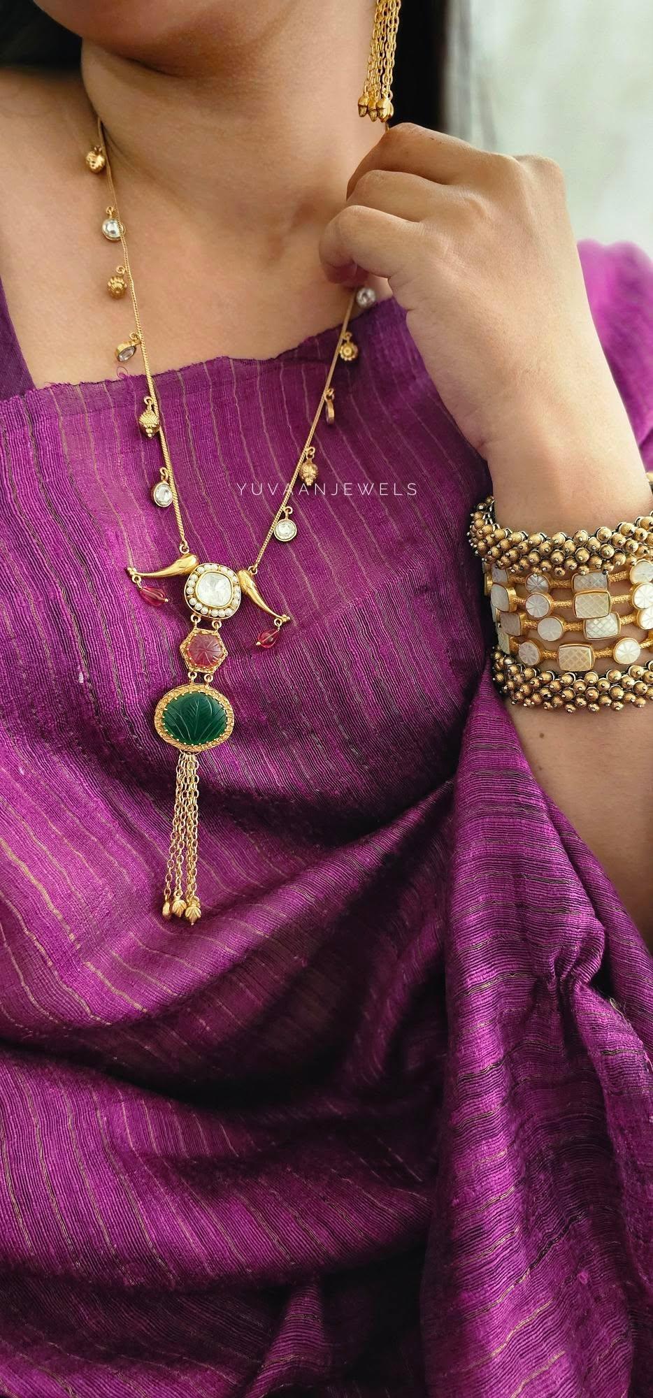 Nilaya handcrafted necklace Thumbnail