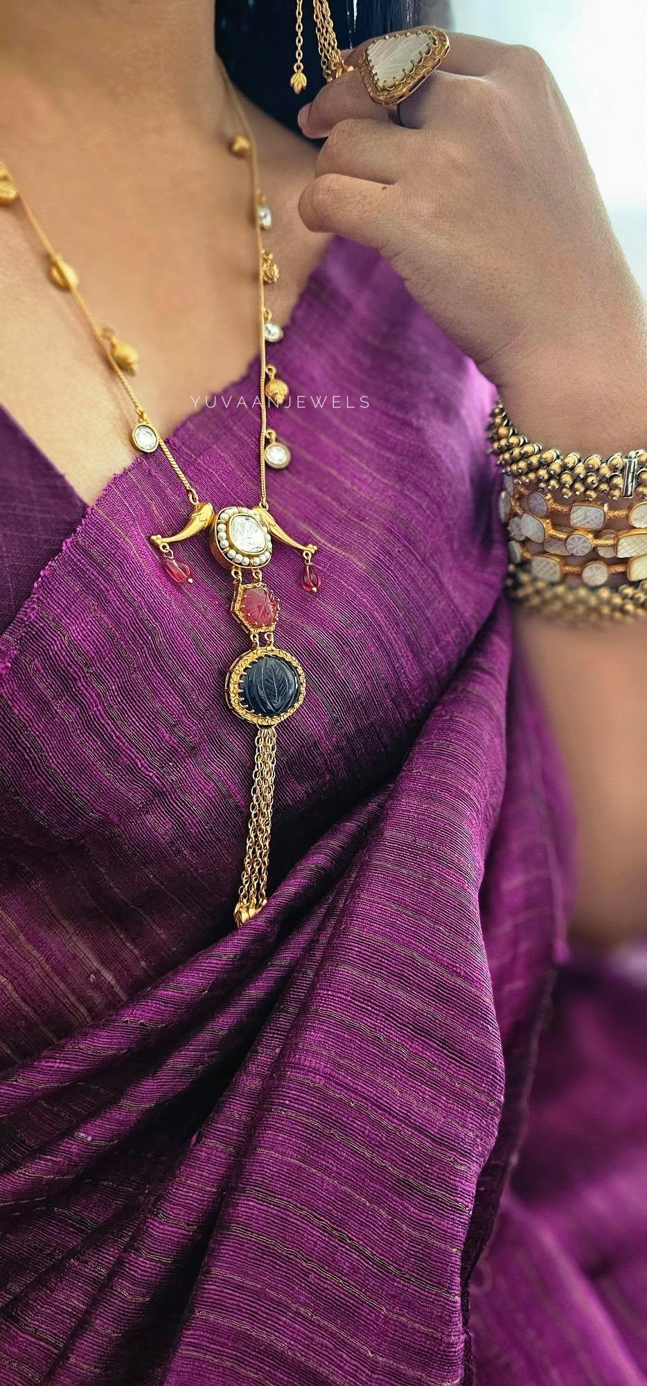 Nilaya handcrafted necklace Thumbnail