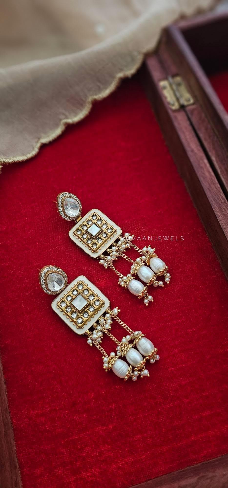 Chitra handcrafted earrings Thumbnail