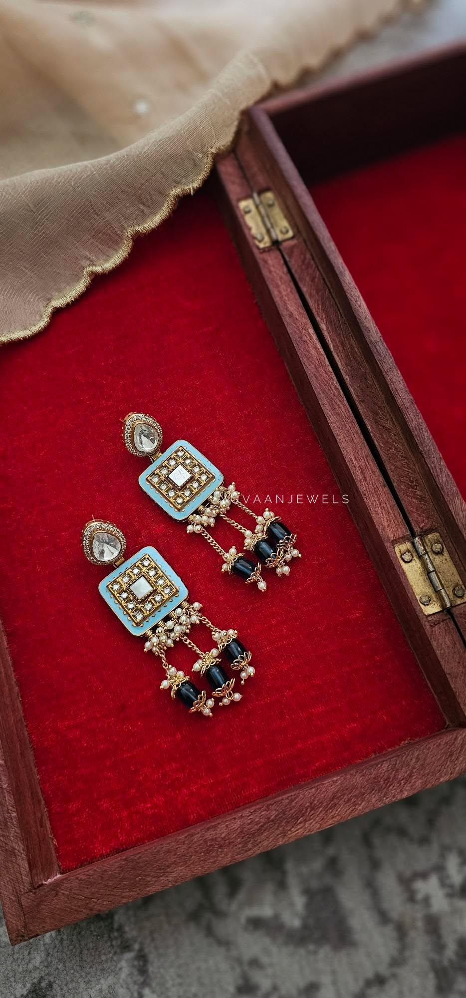Chitra handcrafted earrings Thumbnail