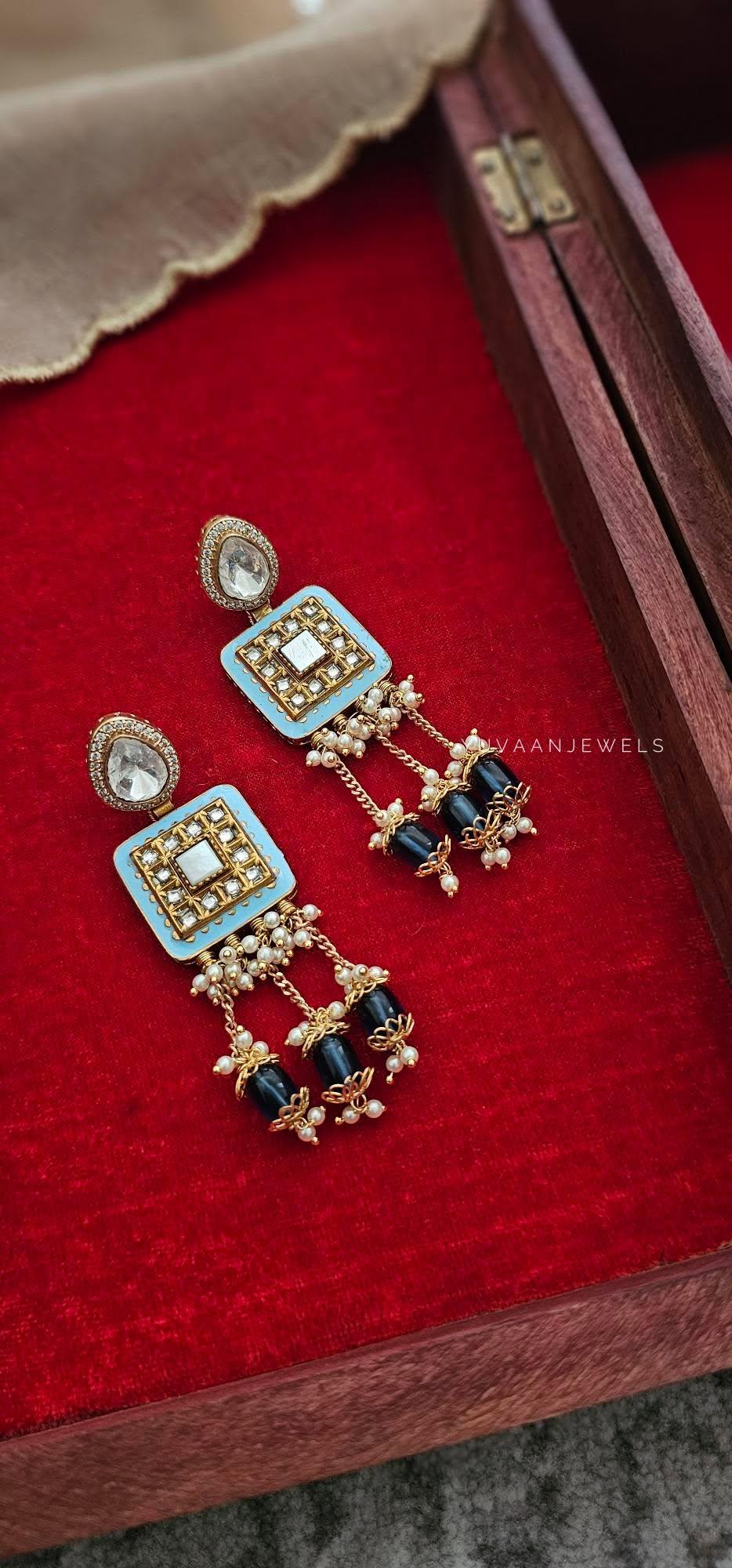 Chitra handcrafted earrings Thumbnail