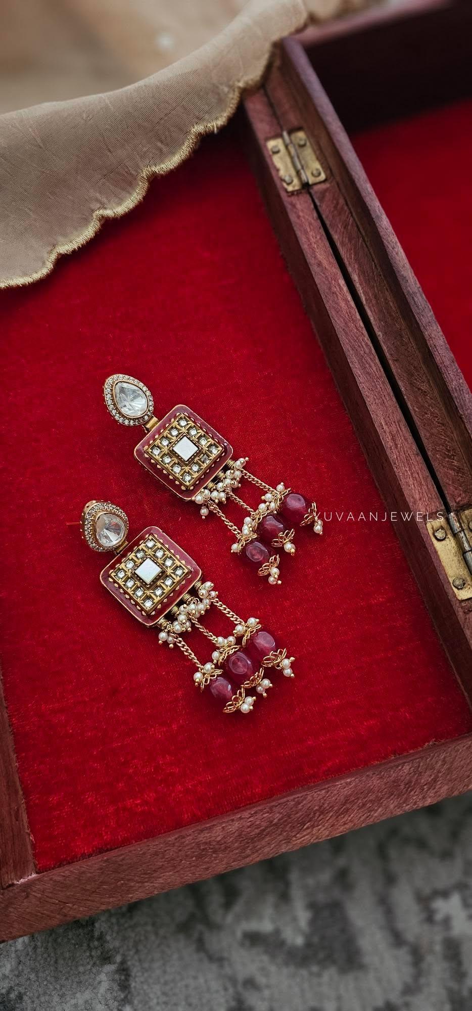 Chitra handcrafted earrings Thumbnail