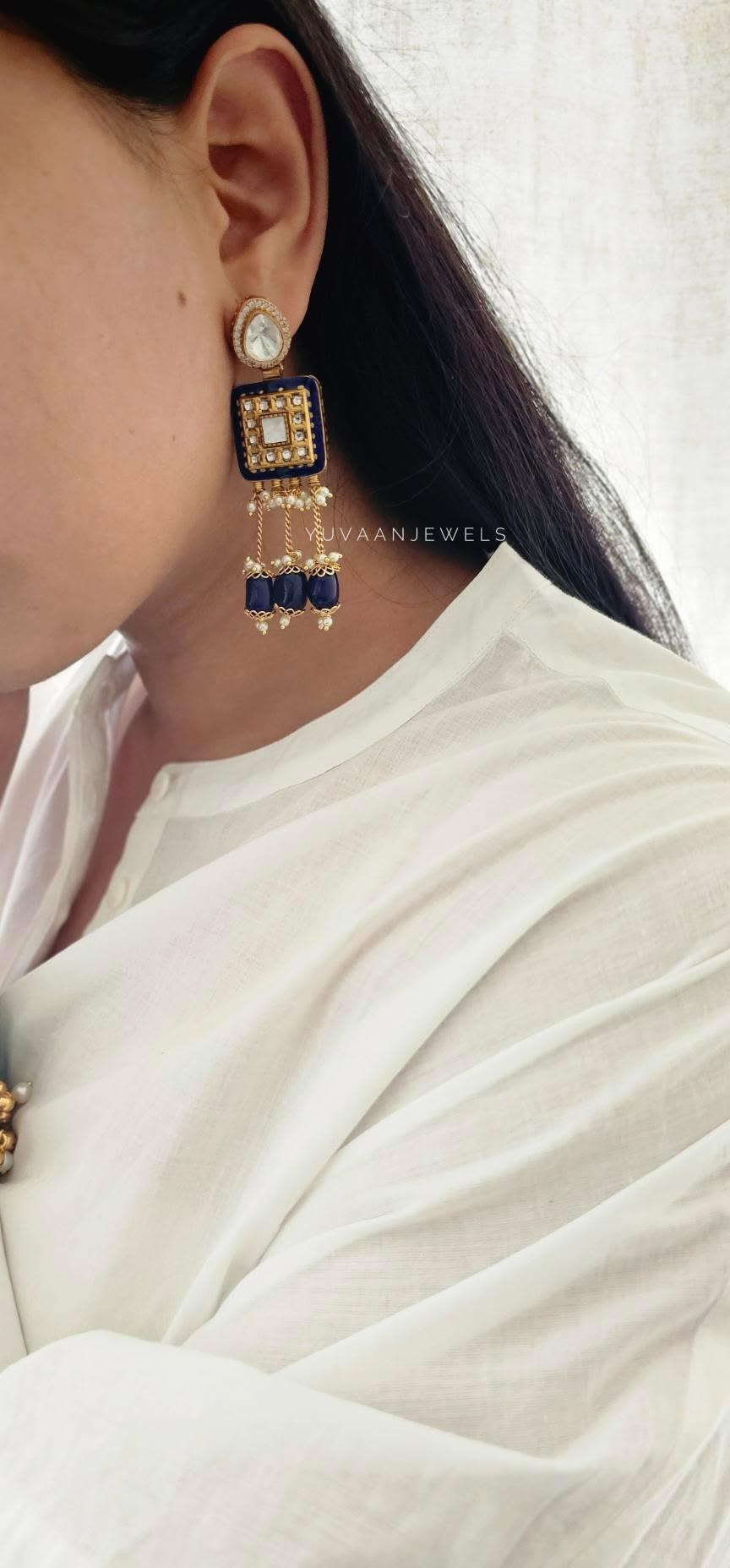 Chitra handcrafted earrings Thumbnail