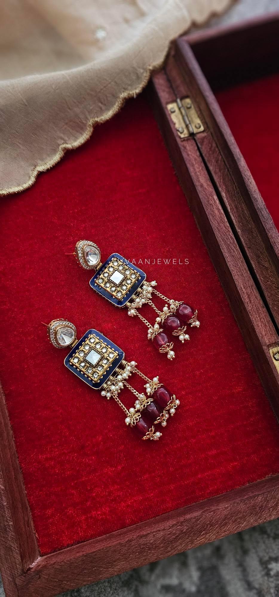 Chitra handcrafted earrings Thumbnail