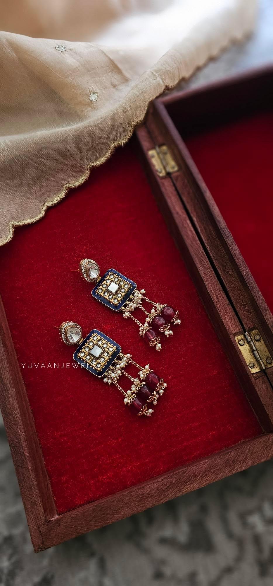 Chitra handcrafted earrings Thumbnail