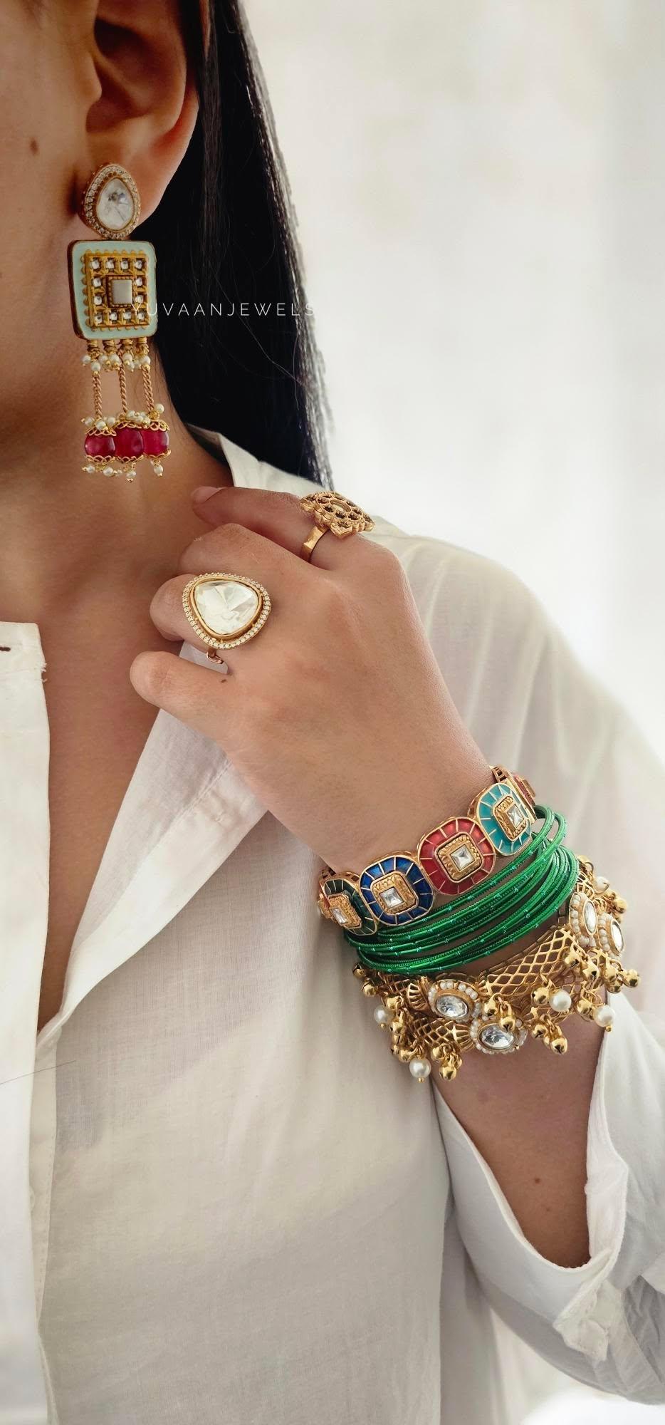 Chitra handcrafted earrings Thumbnail