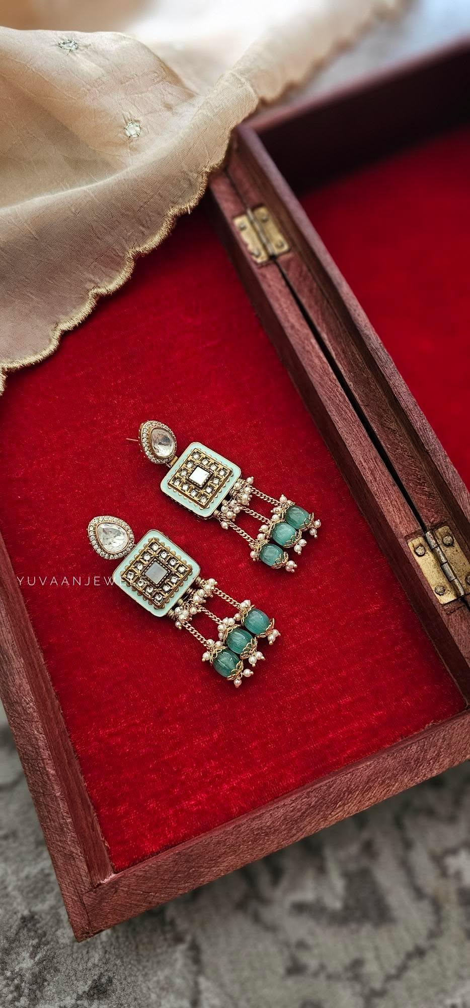 Chitra handcrafted earrings Thumbnail