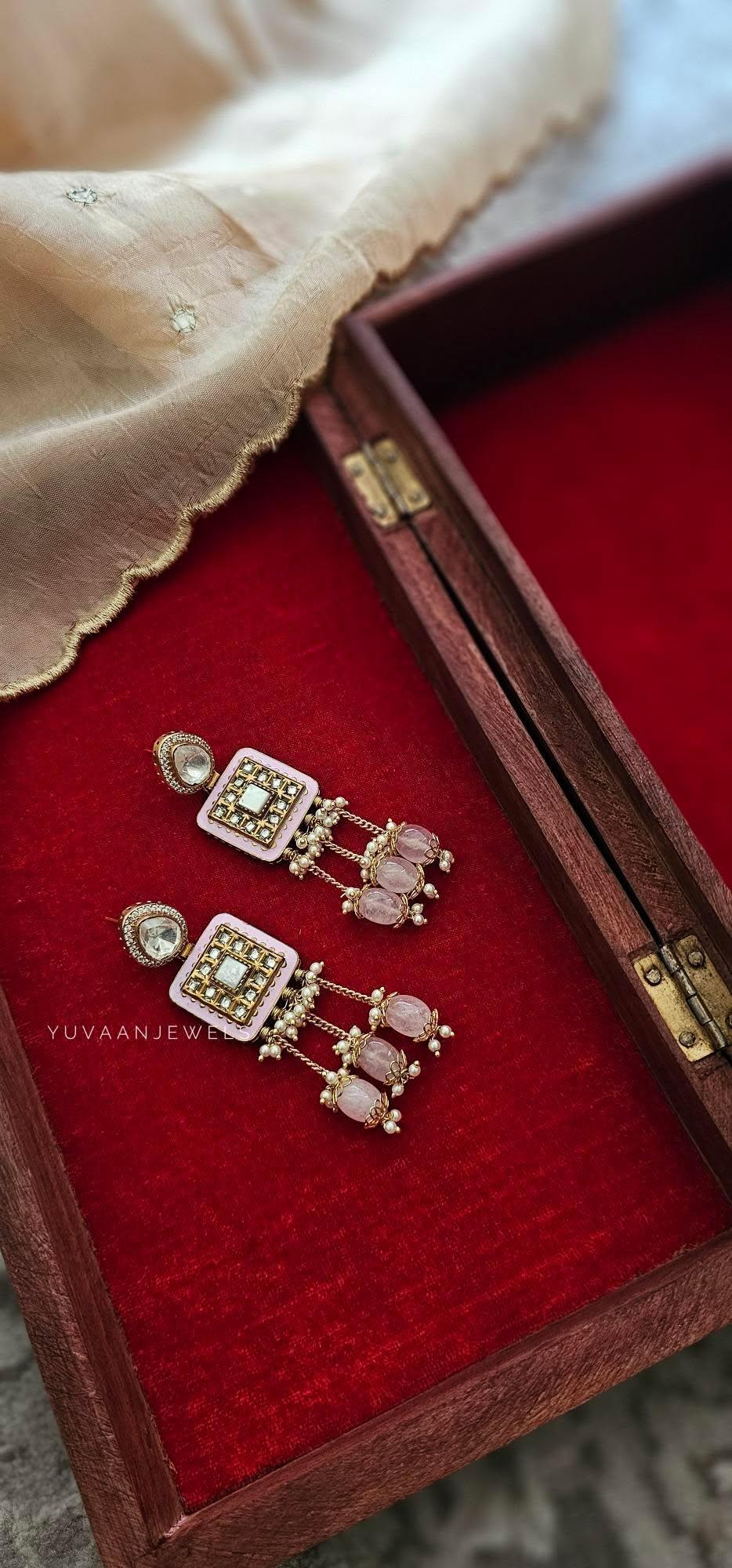 Chitra handcrafted earrings Thumbnail