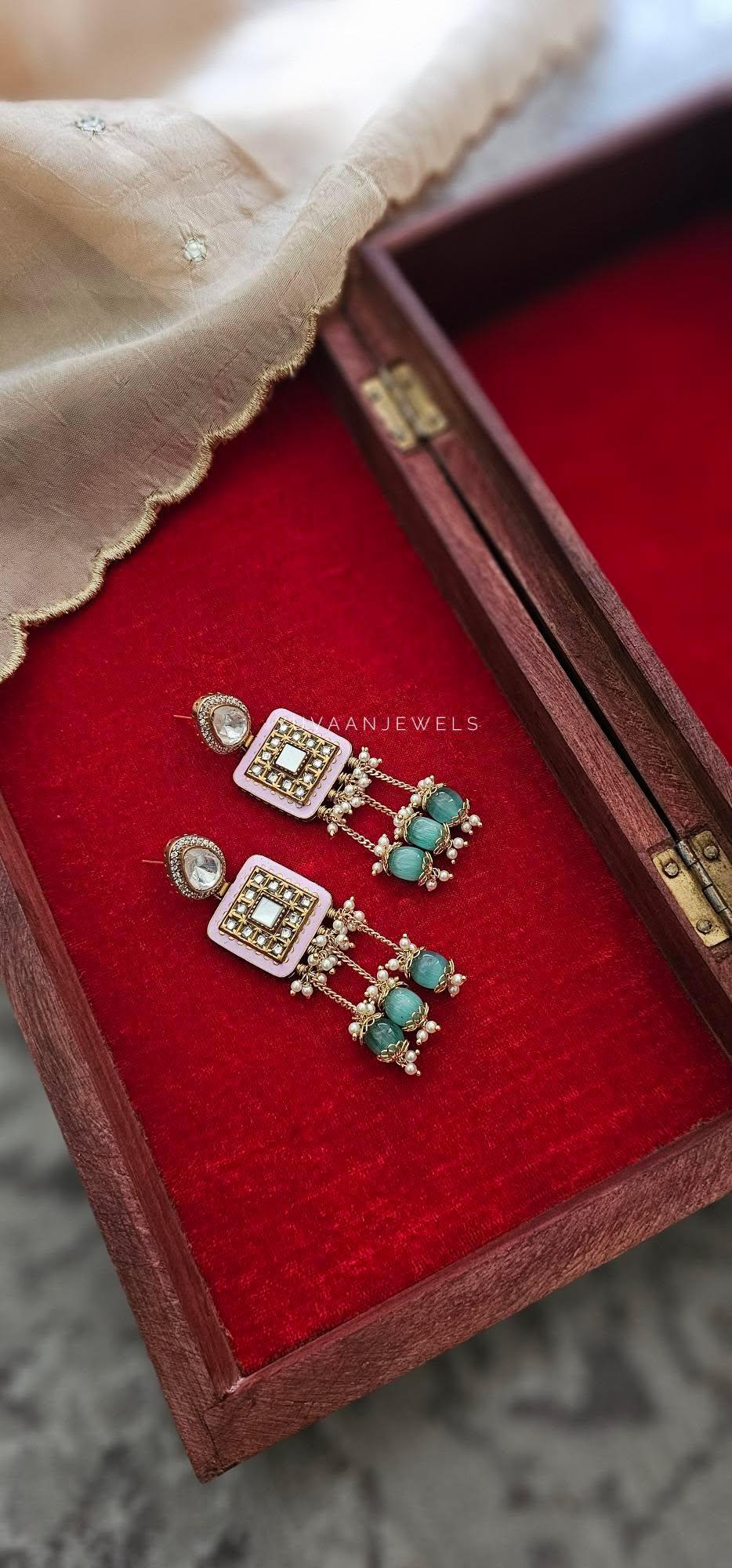 Chitra handcrafted earrings Thumbnail