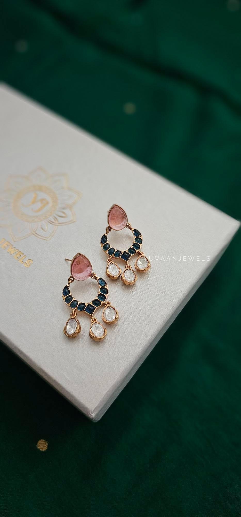 Aria Polki Earrings Thumbnail