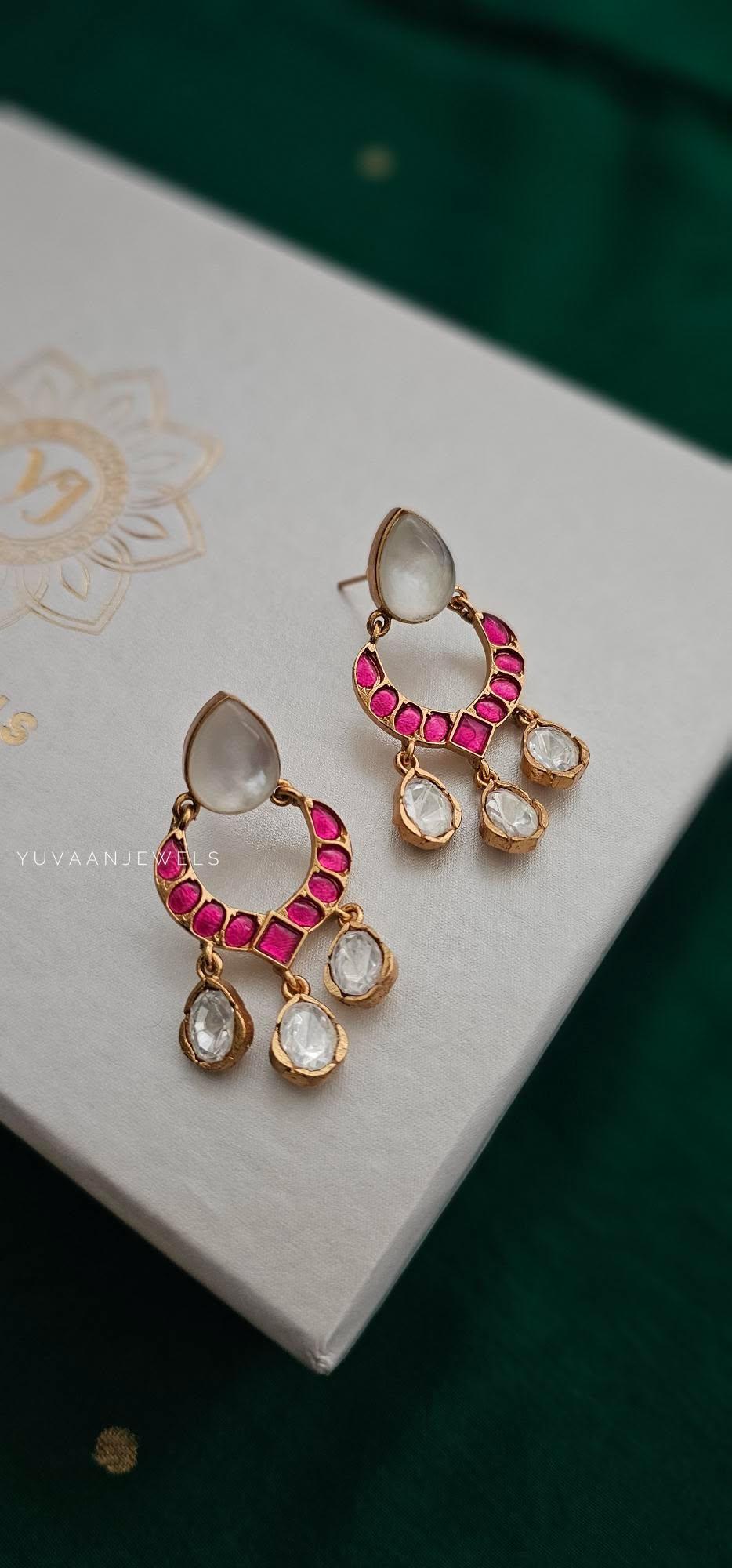 Aria Polki Earrings Thumbnail