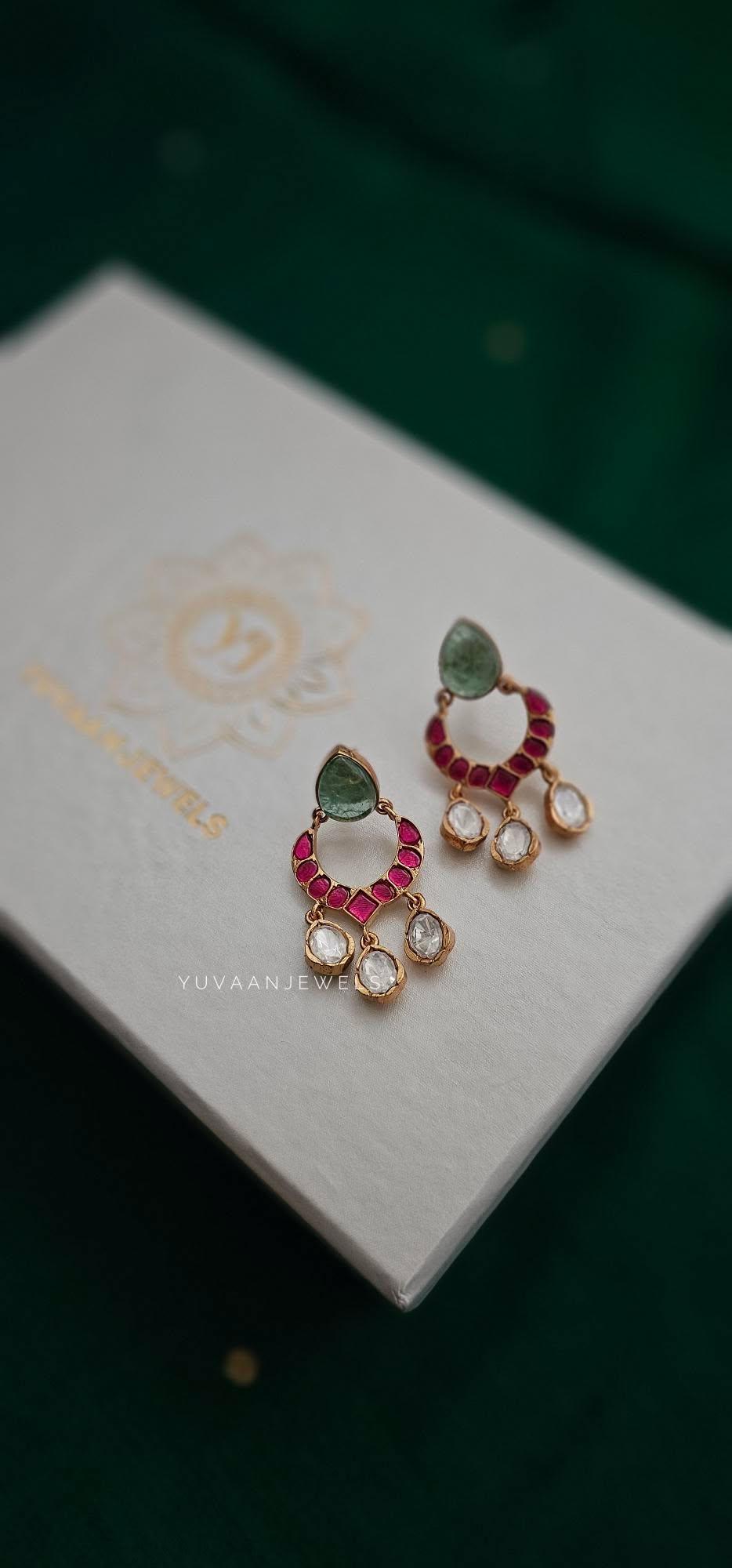 Aria Polki Earrings Thumbnail