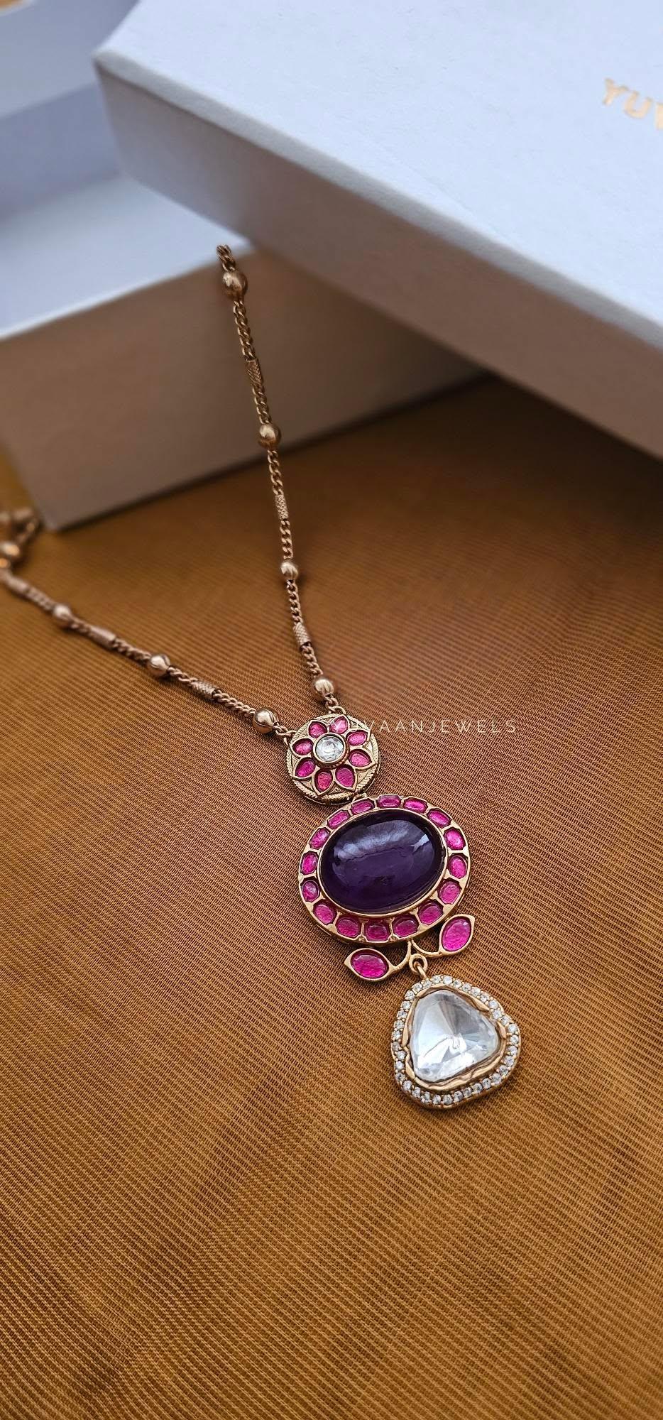 Vashti delicate necklace Thumbnail