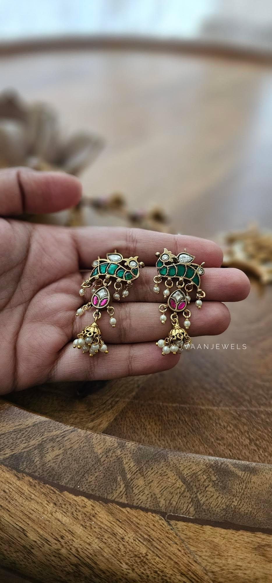 Kashika handcrafted long necklace Thumbnail