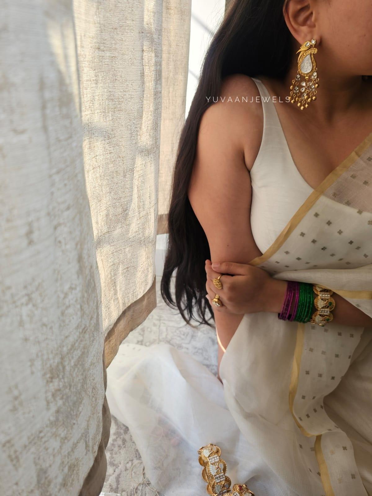 Minya handcrafted chaandbali Thumbnail
