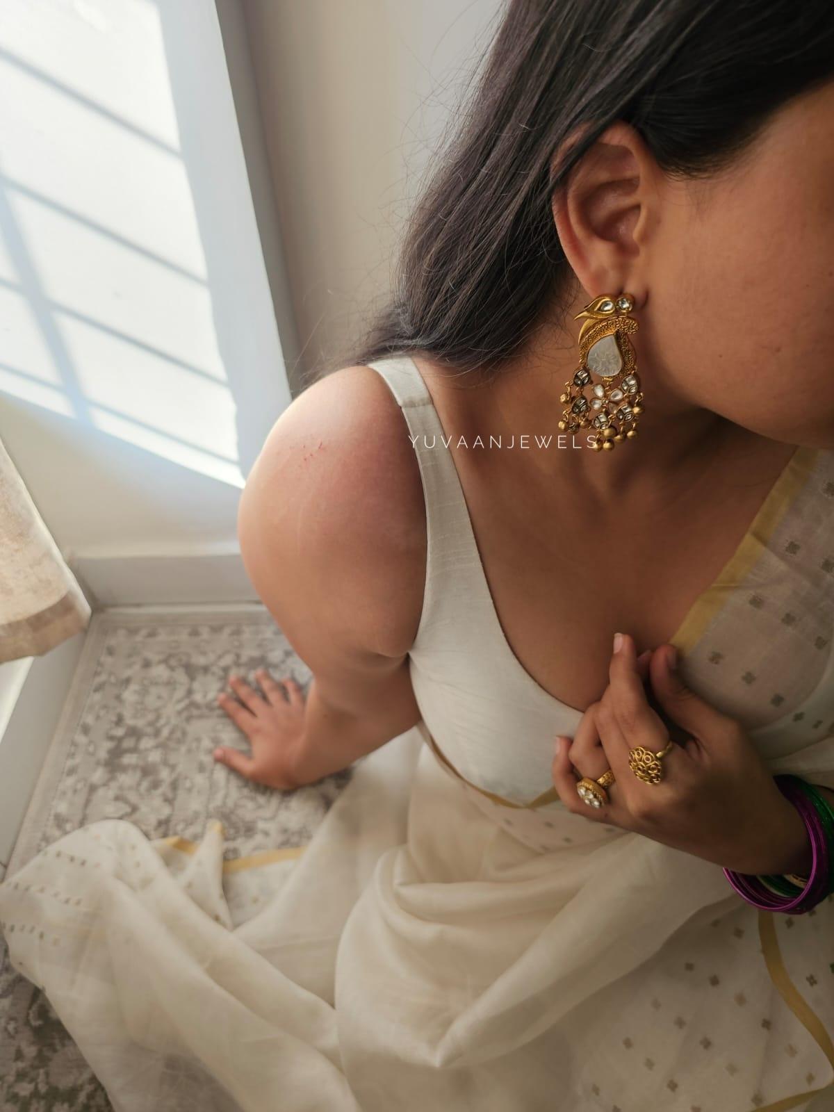 Minya handcrafted chaandbali Thumbnail