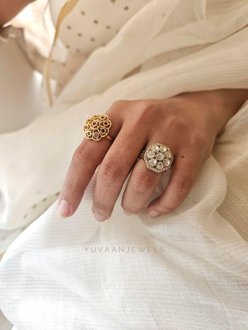 Kaena polki ring Thumbnail