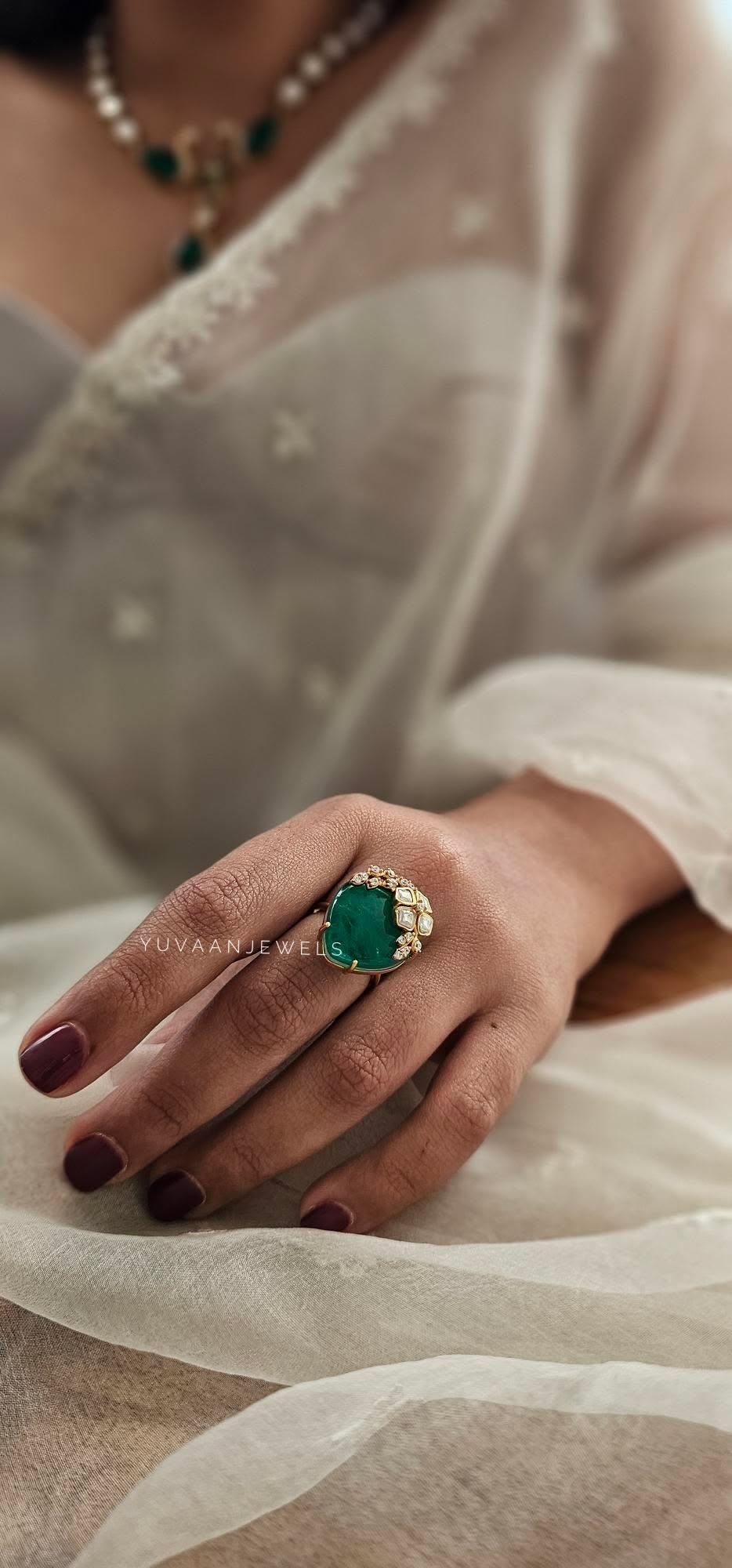 Isra polki ring Thumbnail