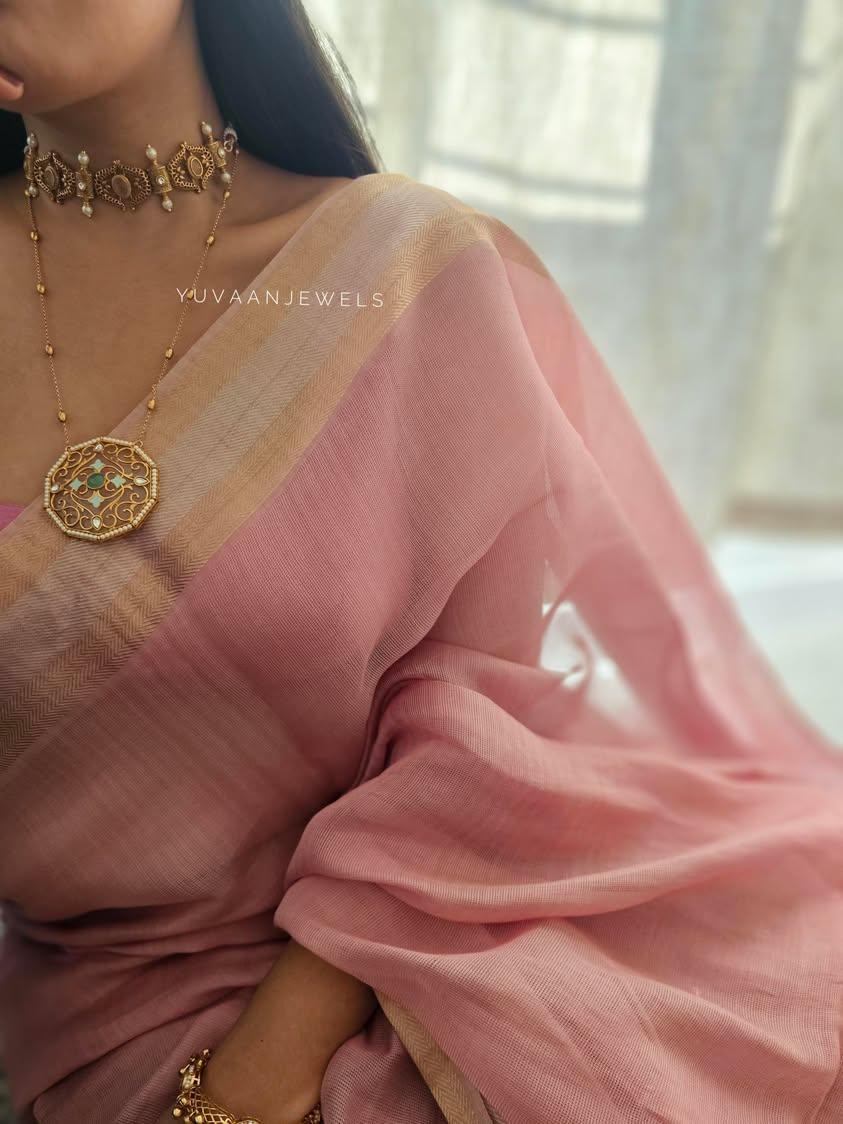Amaya handcrafted delicate necklace Thumbnail