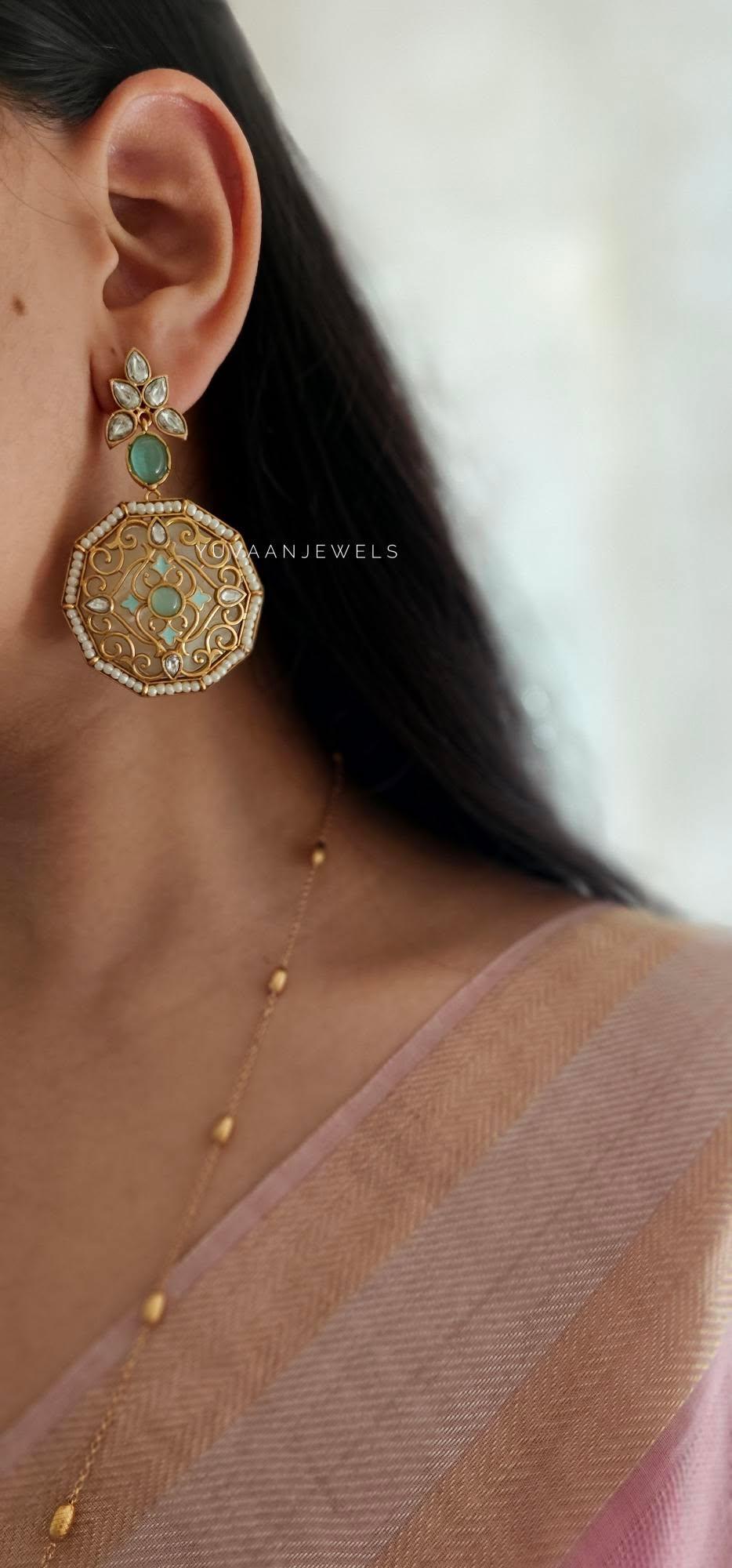 Amaya handcrafted delicate necklace Thumbnail
