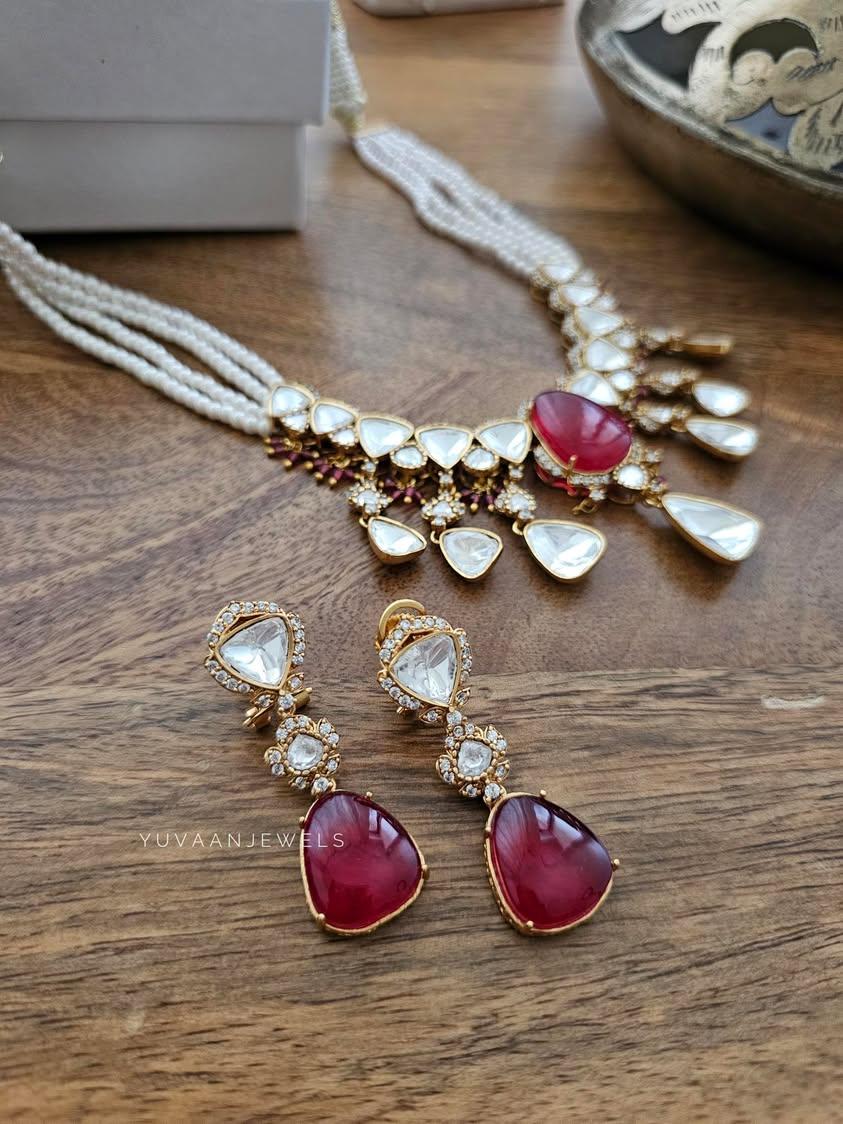 Alfie polki necklace Thumbnail