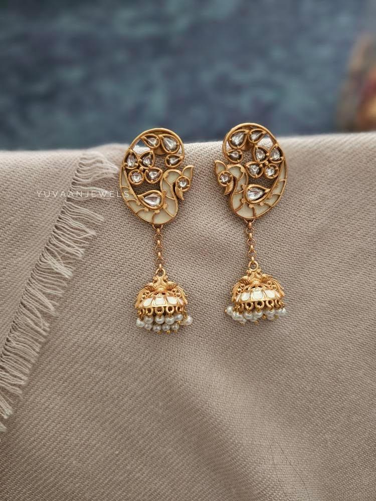 Miyur handcrafted jhumki