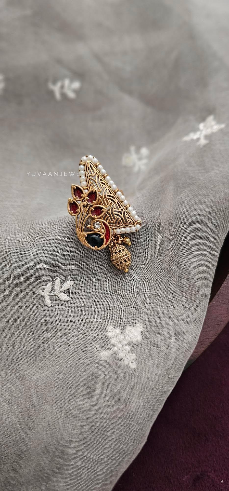 Triya handcrafted ring Thumbnail