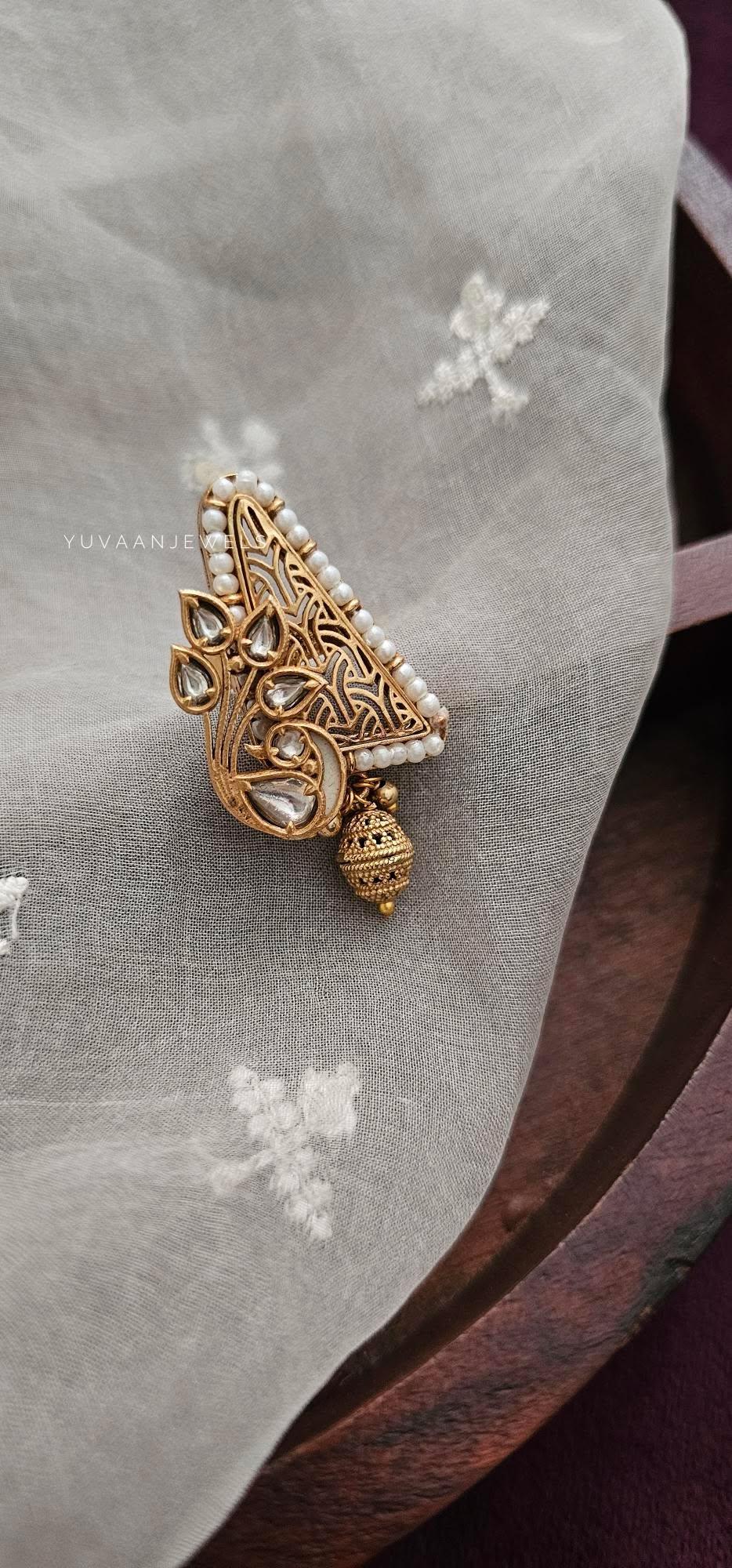 Triya handcrafted ring Thumbnail