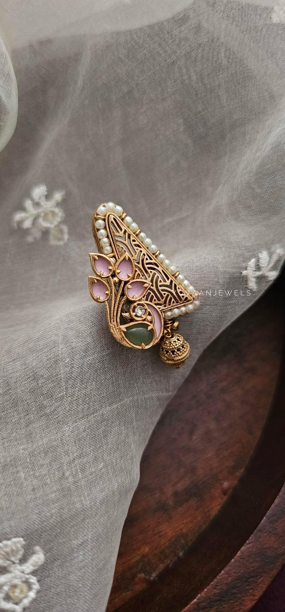 Triya handcrafted ring Thumbnail