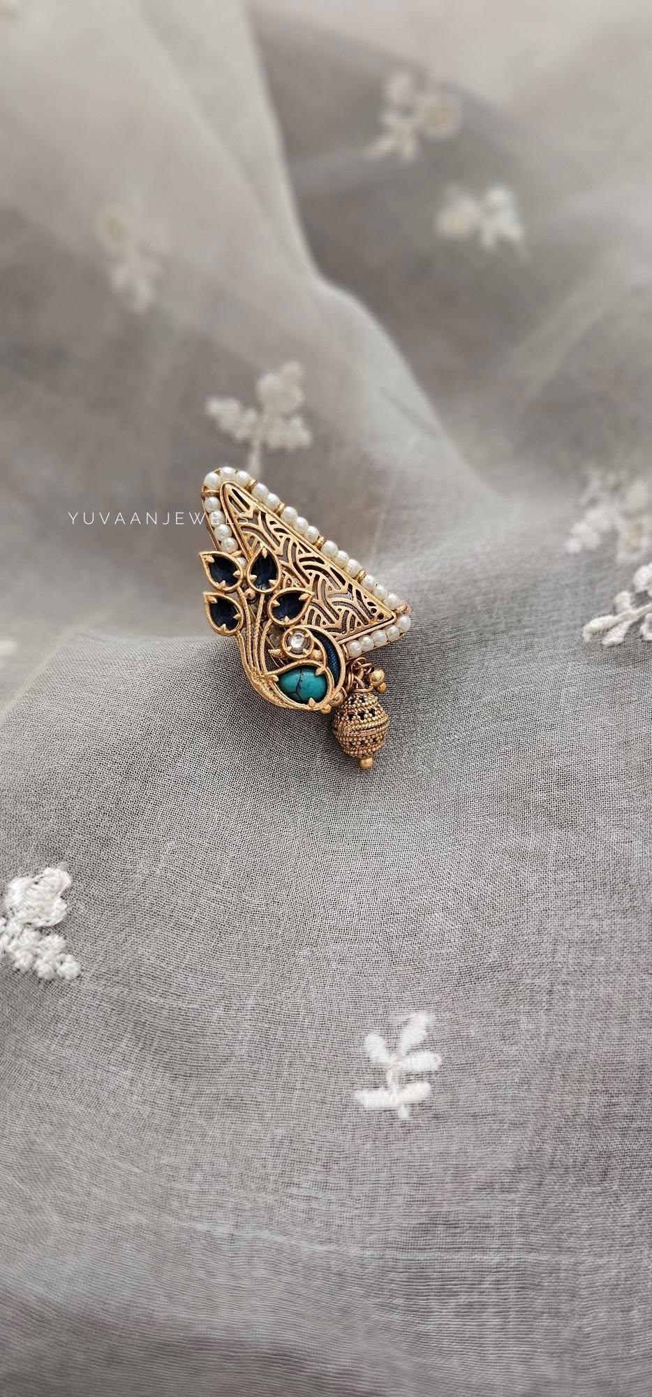 Triya handcrafted ring Thumbnail