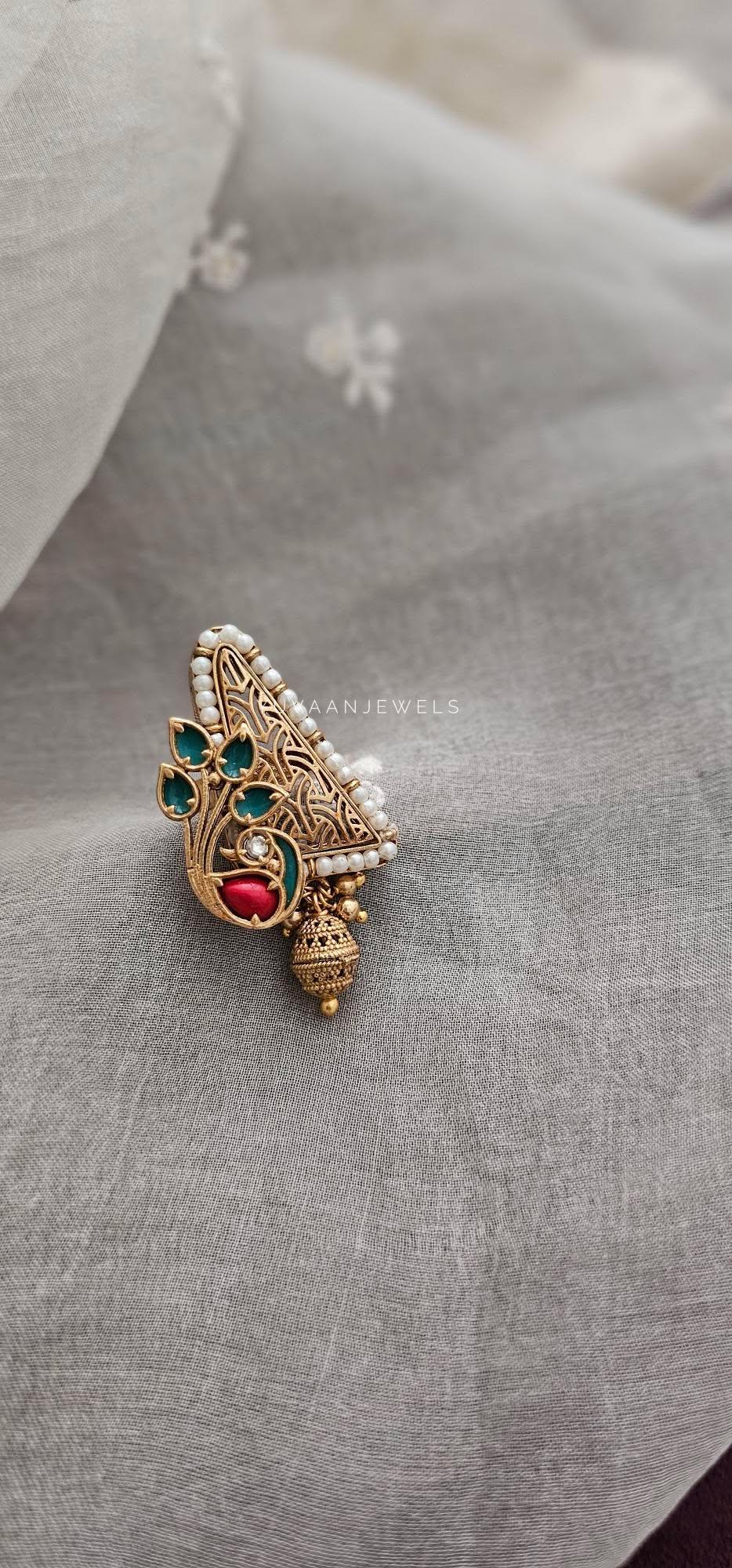 Triya handcrafted ring Thumbnail