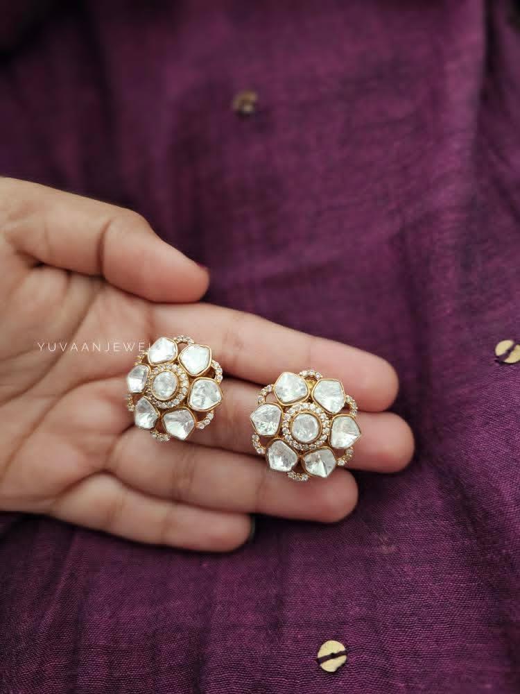 Himani polki studs Thumbnail