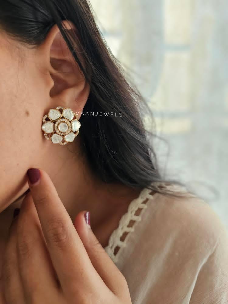 Himani polki studs Thumbnail