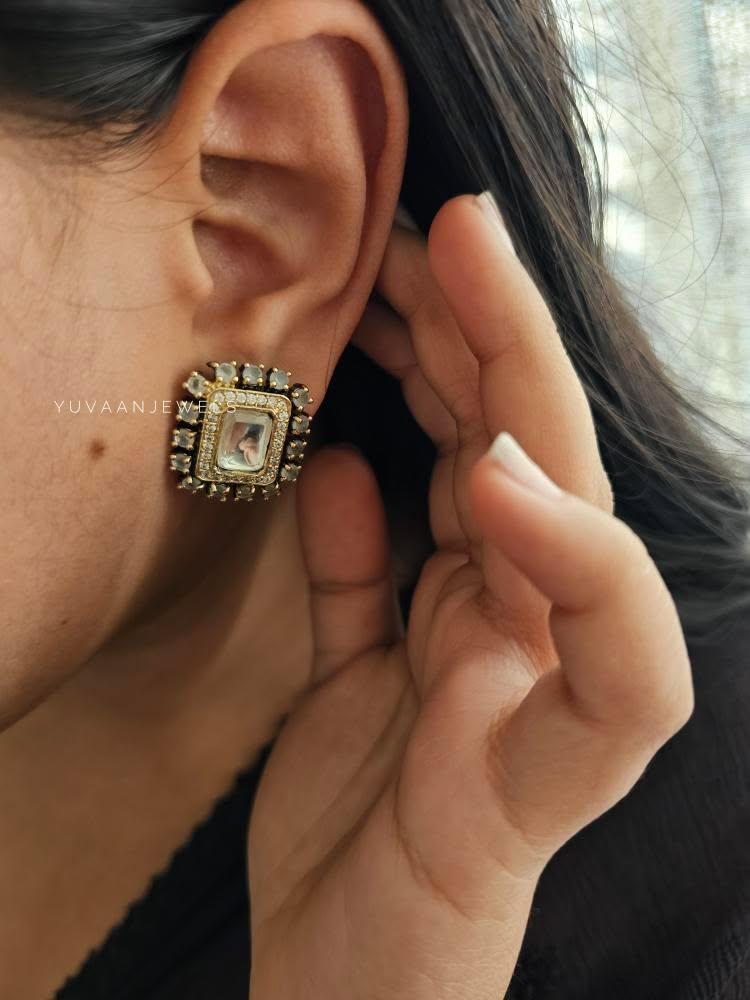 Eina polki studs Thumbnail