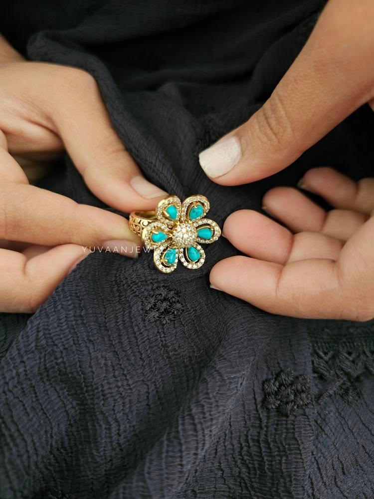 Fagun semi-precious ring Thumbnail