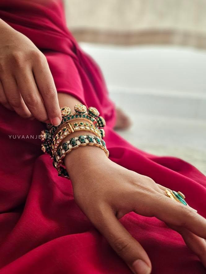 Samanya pacheli openable bangle Thumbnail