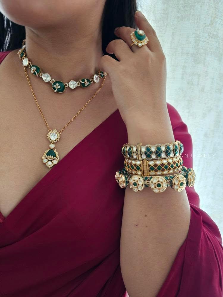 Samanya pacheli openable bangle Thumbnail