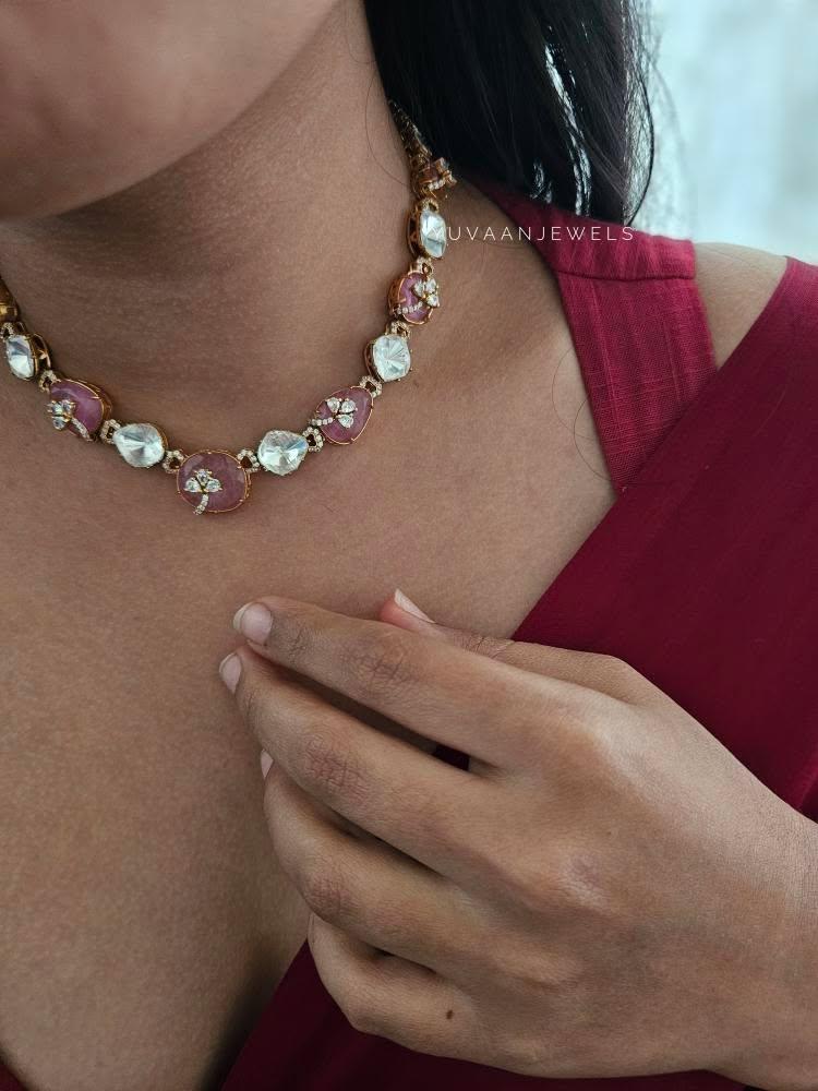 Lenore quartz necklace Thumbnail